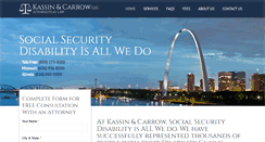 Desktop Screenshot of kassincarrow.com